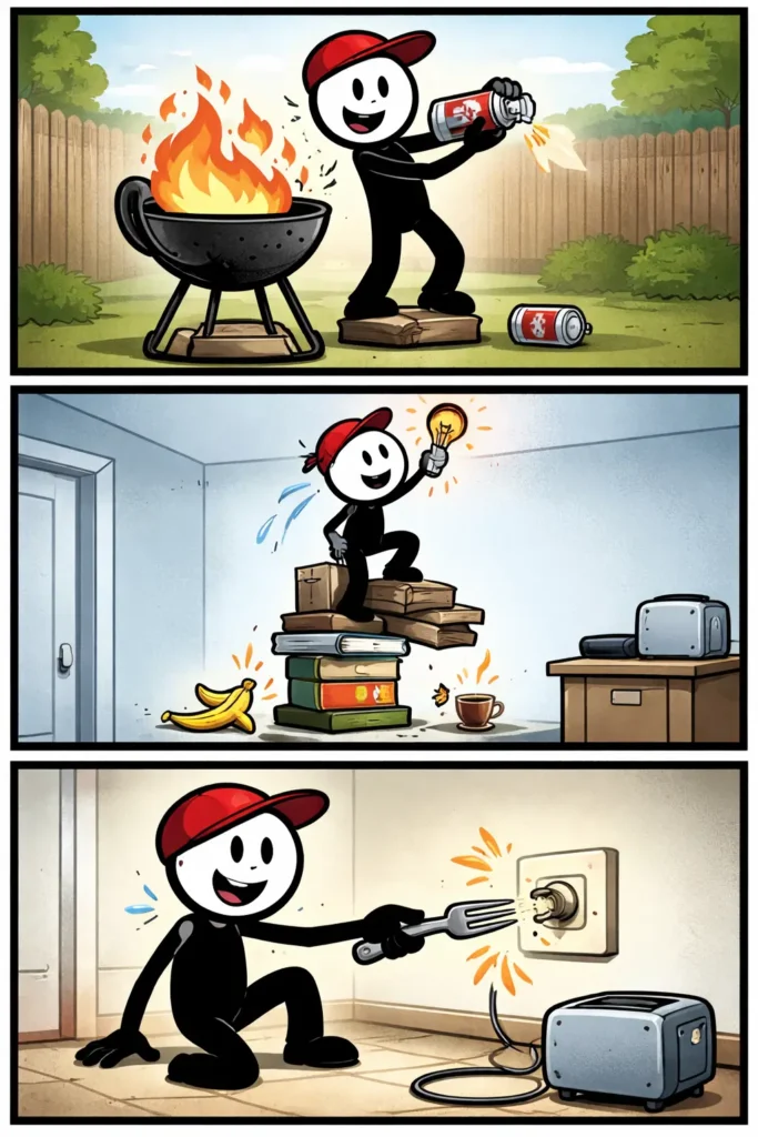 Een Jetten en von der Leyen strip waarin een misser laat zien waarom het woord dom goed past bij de situatie.