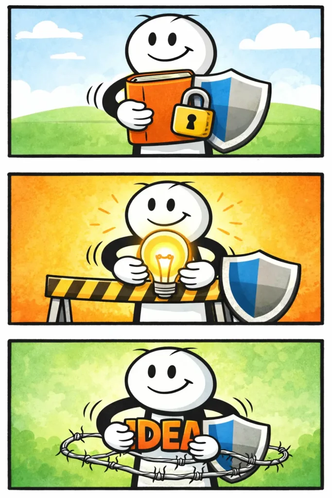 Copyright in Toonwords-stijl